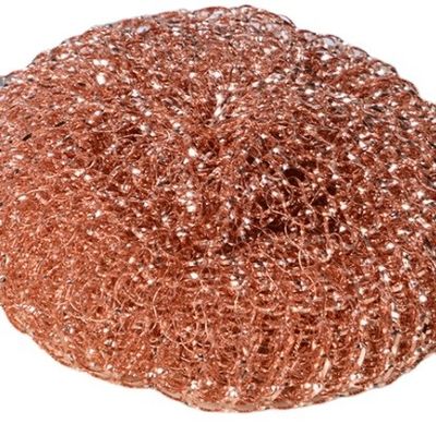 25g*2pcs Pure  Copper Steel Scourer/kitchen Scourer /clean Ball/scrubber