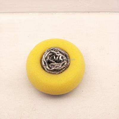 Sponge with Stainless Steel Scourer