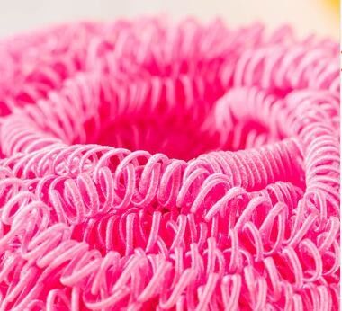 Fiber Sprial Scourer with Kitchen Cleaning No Rust Recyclable