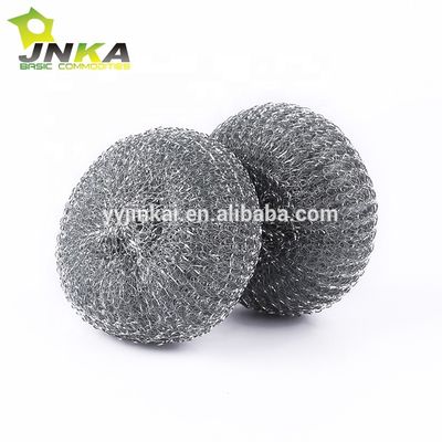 18g*3pcs Galvanized Scourer Mesh Zinc Coated Scrubber Pot Clean Ball Scrubbing Pad for Kitchen Cleaning