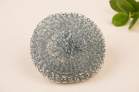 Zinc Coated Scourer with Galvanized Wire /pot Scrubber with Net Bag  Packing