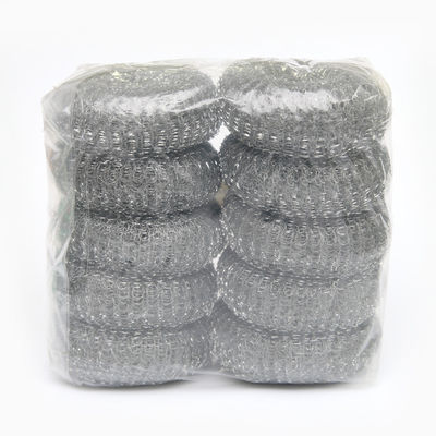 Zinc Coated Wire Mesh Scourer  Cleaning Scourer  Ball /galvanized Steel