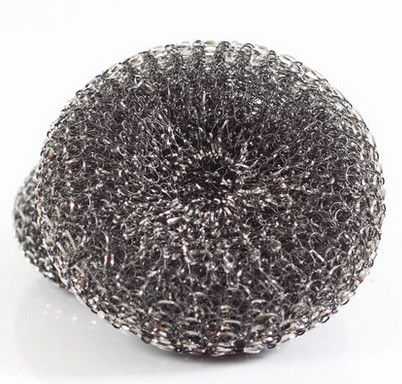 Scourer With Galvanized Stainless Steel GI Mesh Scourer Cleaning Ball
