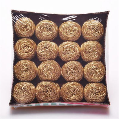 Brass Scrubber Amazing Quality Copper H62/H65 Brass Spiral Cleaning Scourer for Kitchen with Anti-bacterial Effect