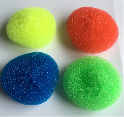 7g*2pcs Household Cleaning Plastic Scourer  /clean Ball with PP