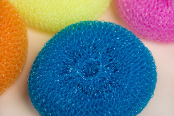 7g*4pcs Household Cleaning Plastic Scourer  /clean Ball with PP