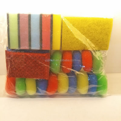 2022 New Design Kitchen Cleaning Scourer Cleaning Sponge Dish-washing Sponge Pads