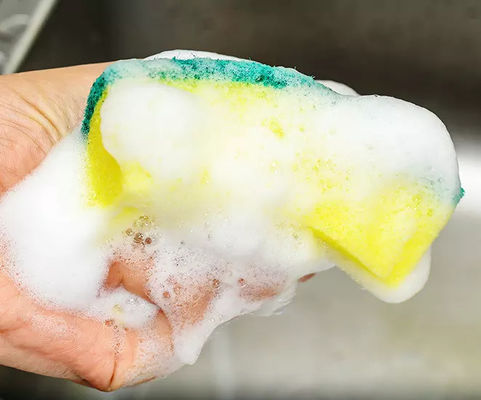 2022 Factory Outlet Dish Washing Sponge Kitchen Scrubber Pad Cleaning Scouring Sponge