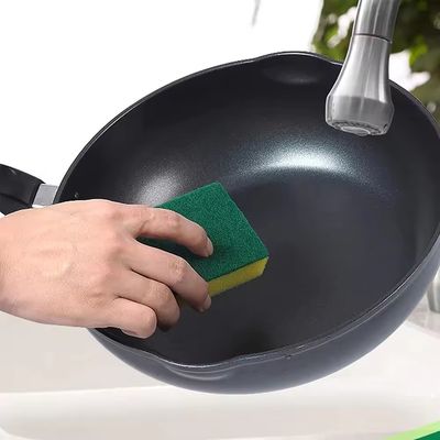 5Pcs/pack Cheap Price Sponge Scouring Pad Rectangle Sponges for Dishes Cleaning Dish Washing Scrubber Kitchen Washing Brush